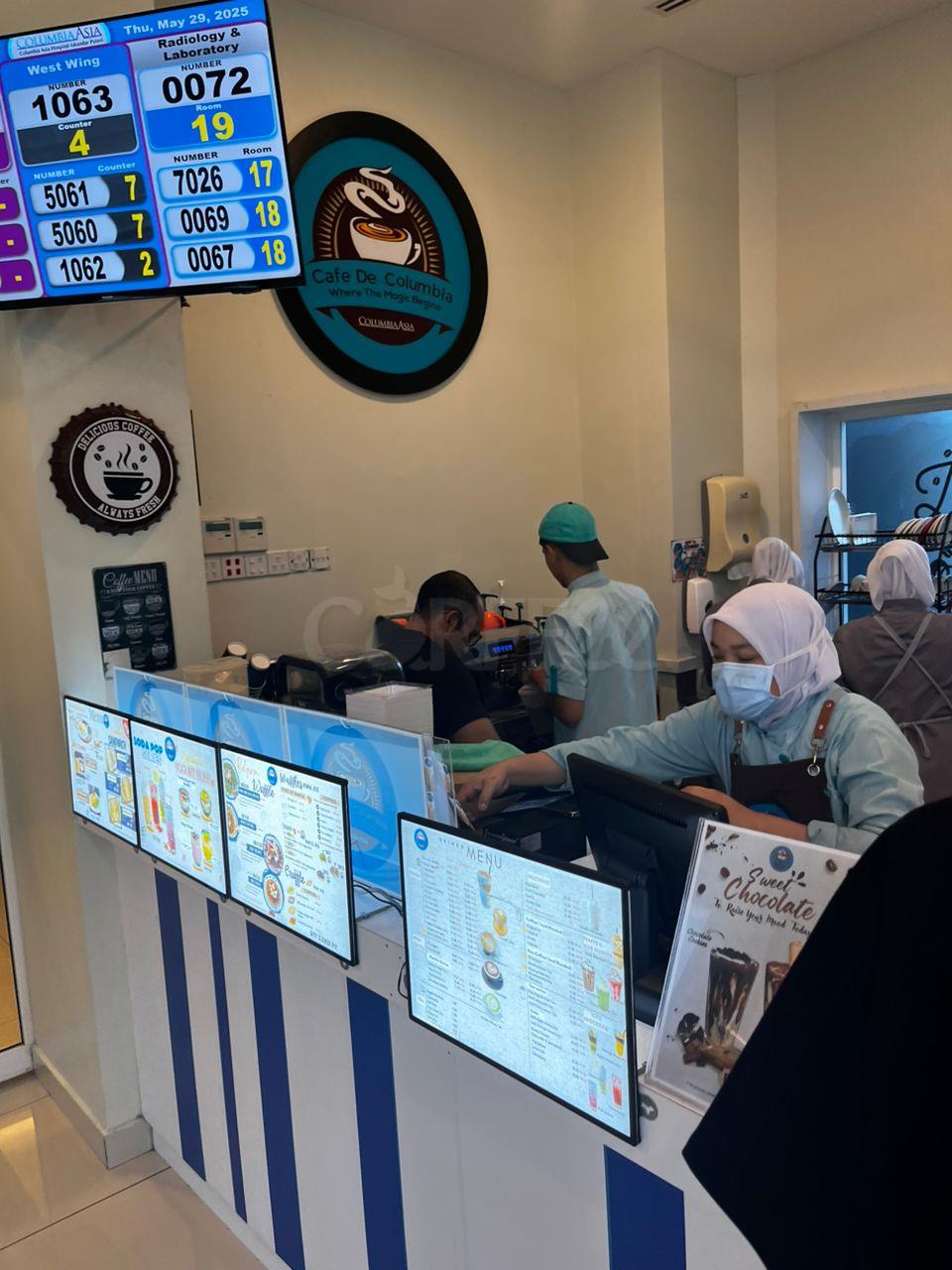 Columbia Hospital Cafe Setup & Training